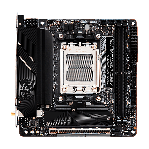 Asrock A620I PG Lightning  DDR5  ITX  WiFi  Placa Base AM5