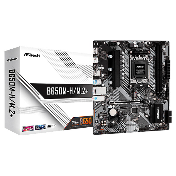 Asrock B650MHM2  DDR5  MicroATX  Placa Base AM5