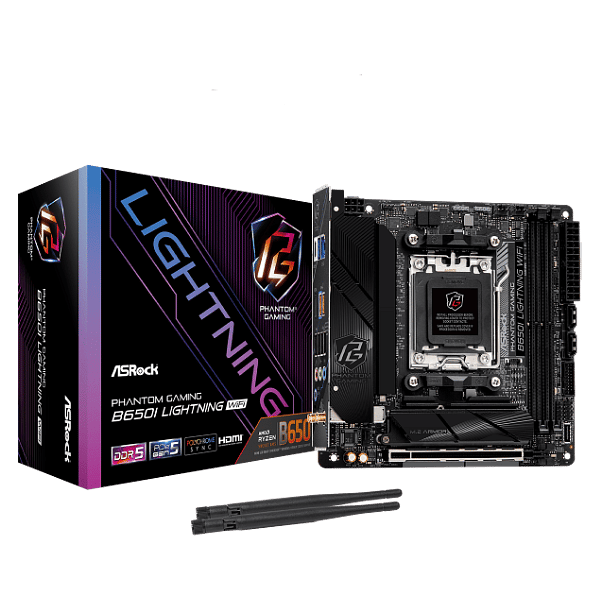 ASRock Phantom Gaming B650I Lightning WiFi DDR5  Placa Base AM5