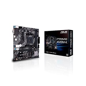 Asus Prime A520MK  Placa Base AM4