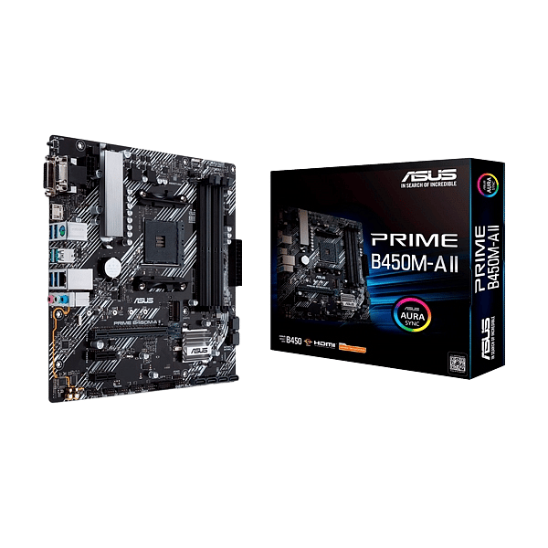 Asus Prime B450MA II  Placa Base AM4