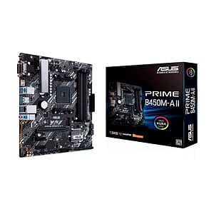 Asus Prime B450MA II  Placa Base AM4