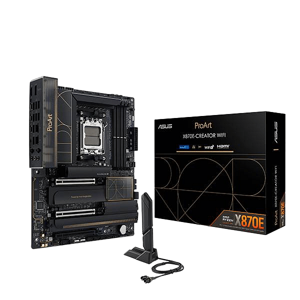 Asus ProArt X870E Creator  WiFi 7  PCIe 50  Bluetooth  DDR5  ATX  Placa Base AM5