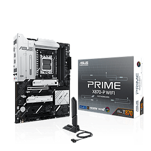 Asus Prime X870P  WiFi 7  DDR5  Bluetooth  PCIe 50  ATX  Placa Base AM5