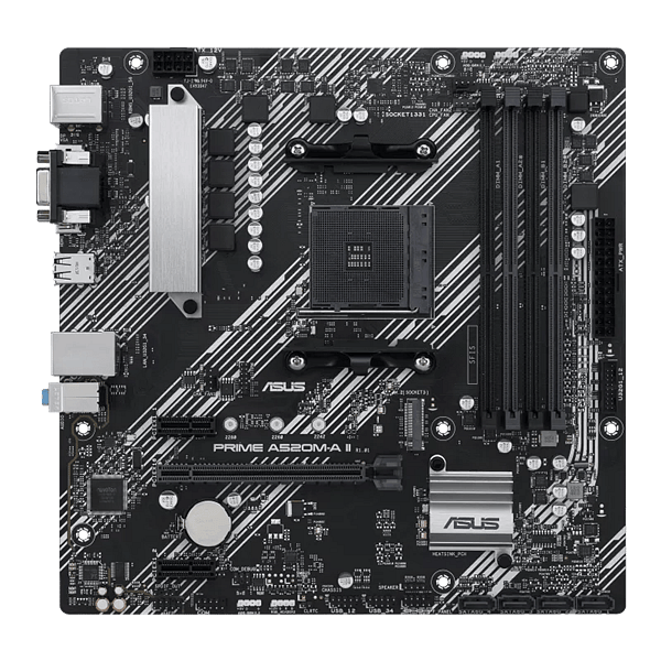 Asus Prime A520MA II CSM  DDR4  MicroATX  Placa Base AM4