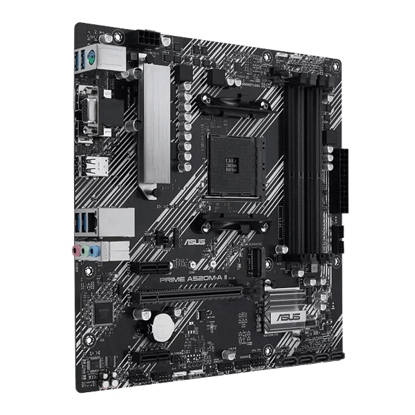 Asus Prime A520MA II CSM  DDR4  MicroATX  Placa Base AM4