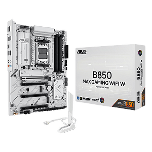 Asus B850 Max Gaming W  WiFi 7 Bluetooth 53  ATX  DDR5  Placa Base AM5