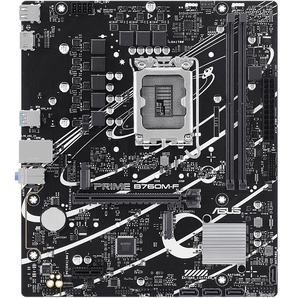 Asus Prime B760MF  DDR5  MicroATX  Placa Base Intel 1700