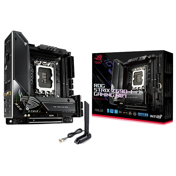 Asus ROG Strix Z690I Gaming ITX  WiFi AX  DDR5  Placa Base Intel 1700