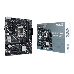 Asus Prime H610MK DDR4  Placa Base Intel 1700