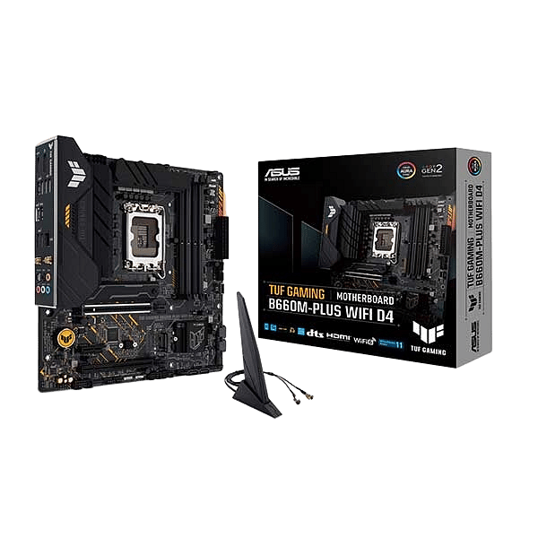 Asus TUF Gaming B660MPlus  WiFi AX  DDR4  Placa Base Intel 1700