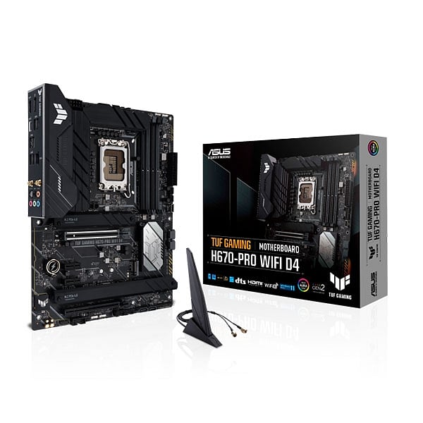 Asus TUF Gaming H670Pro WiFi DDR4  Placa Base Intel 1700