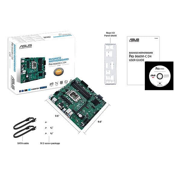 Asus B660MC CSM Pro  DDR4  Placa Base Intel 1700