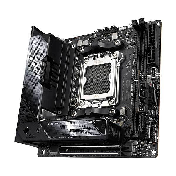 Asus ROG Strix X670EI Gaming  WiFi AX  DDR5  MiniITX  Placa Base AM5