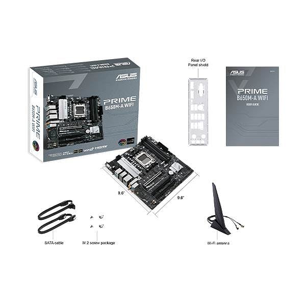 Asus Prime B650MA  WiFi AX  DDR5  Placa Base AM5