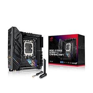 Asus ROG Strix B760I  WiFi AX  DDR5  Placa Base Intel 1700