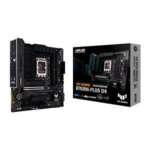 Asus TUF Gaming B760MPlus  DDR4  MicroATX  Placa Base Intel 1700