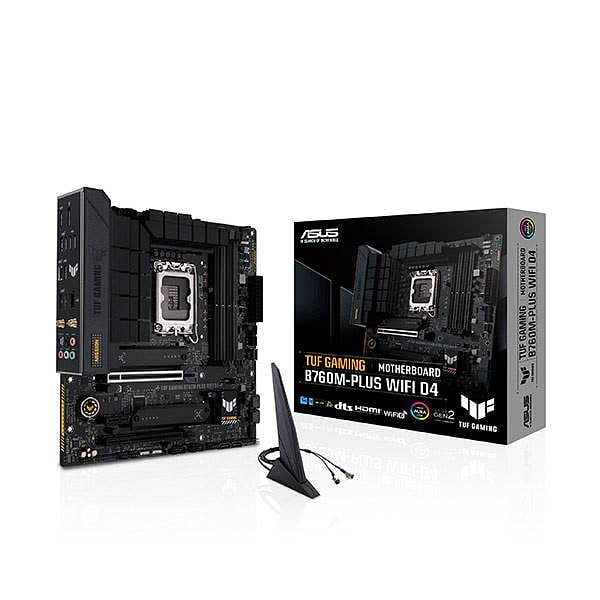 Asus TUF Gaming B760MPlus  WiFi AX  DDR4  MicroATX  Placa Base Intel 1700