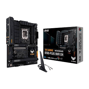 Asus TUF Gaming B760Plus  WiFi AX  DDR4  ATX  Placa Base Intel 1700