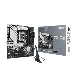 Asus Prime B760MA  WiFi AX  DDR4  MicroATX  Placa Base Intel 1700