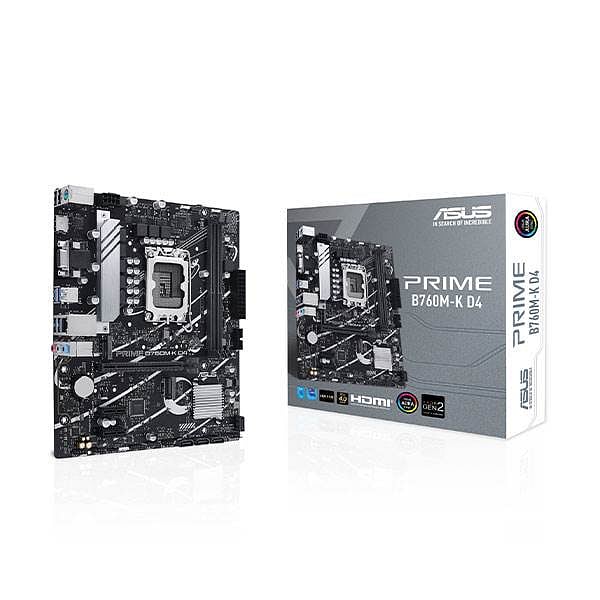 Asus Prime B760MK  DDR4  MicroATX  Placa Base Intel 1700