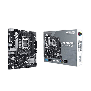 Asus Prime B760MK  DDR4  MicroATX  Placa Base Intel 1700