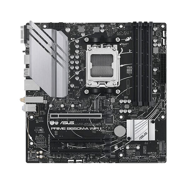 Asus Prime B650MA II  WiFi AX  DDR5  MicroATX  Placa Base AM5