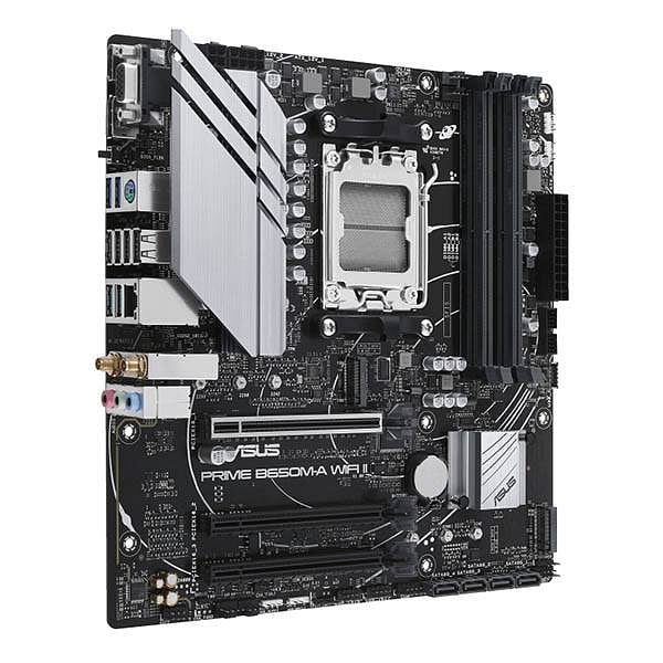 Asus Prime B650MA II  WiFi AX  DDR5  MicroATX  Placa Base AM5