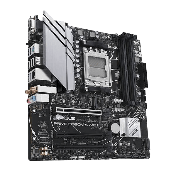 Asus Prime B650MA II  WiFi AX  DDR5  MicroATX  Placa Base AM5