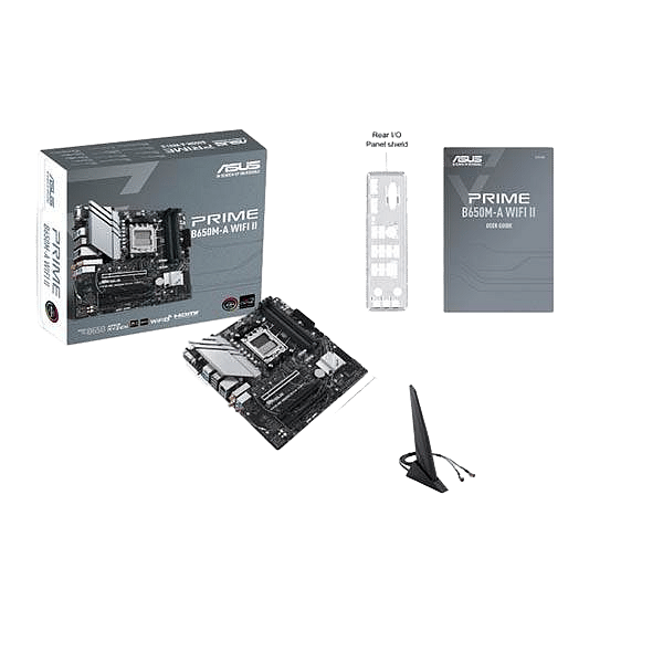 Asus Prime B650MA II  WiFi AX  DDR5  MicroATX  Placa Base AM5