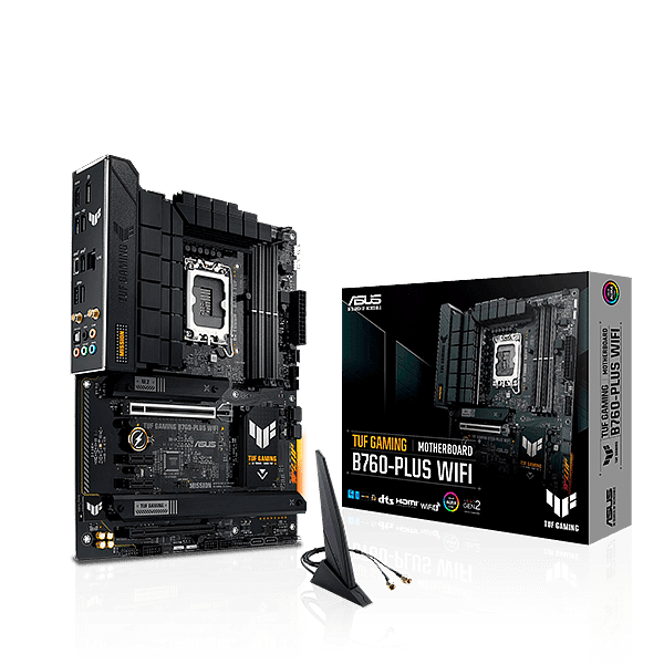 Asus TUF Gaming B760 Plus  WiFi AX  DDR5  ATX  Placa Base Intel 1700