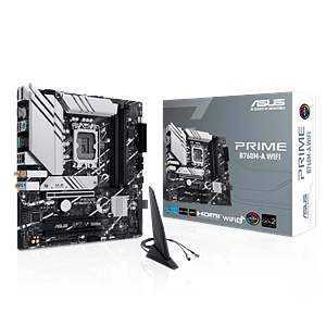 Asus Prime B760MA  WiFi AX  DDR5  MicroATX  Placa Base Intel 1700