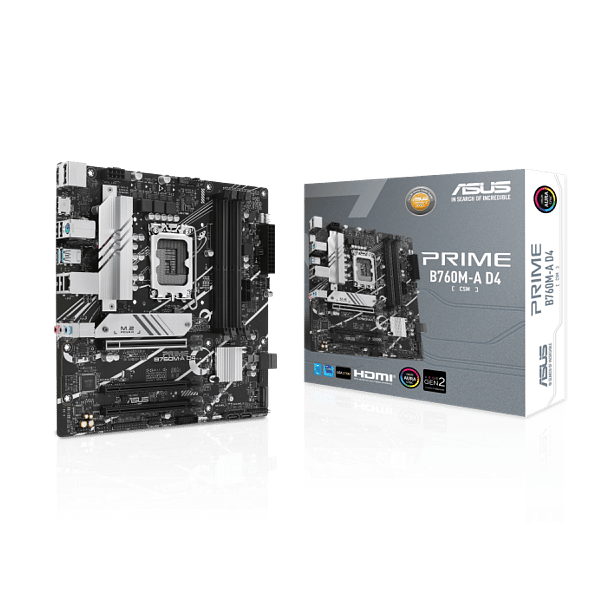 Asus Prime B760MA CSM  DDR4  MicroATX  Placa Base Intel 1700