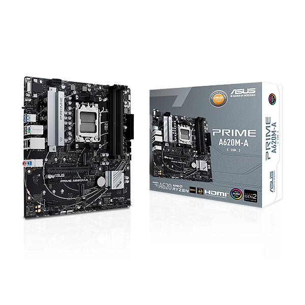 Asus Prime A620MACSM  DDR5  MicroATX  Placa Base AM5