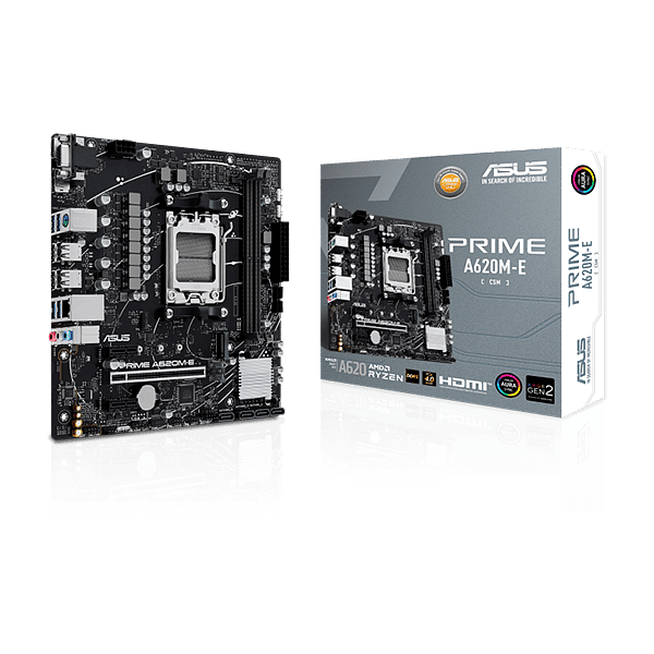 Asus Prime A620MECSM  DDR5  MicroATX  Placa Base AM5