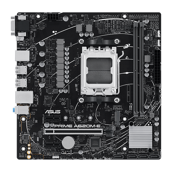 Asus Prime A620MECSM  DDR5  MicroATX  Placa Base AM5