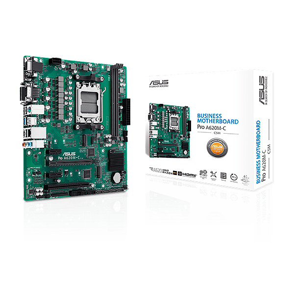 Asus Pro A620MCCSM  DDR5  MicroATX  Placa Base AM5