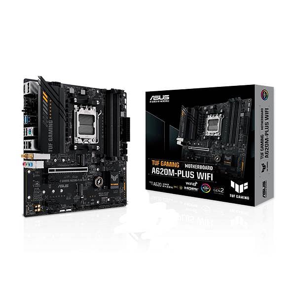 Asus TUF Gaming A620MPlus  DDR5  MicroATX  WiFi  Placa Base AM5