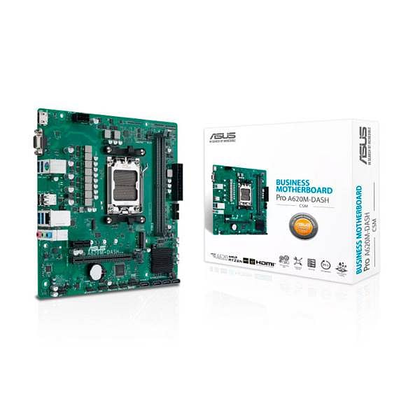 Asus Pro A620MDASH  DDR5  MicroATX  Placa Base AM5