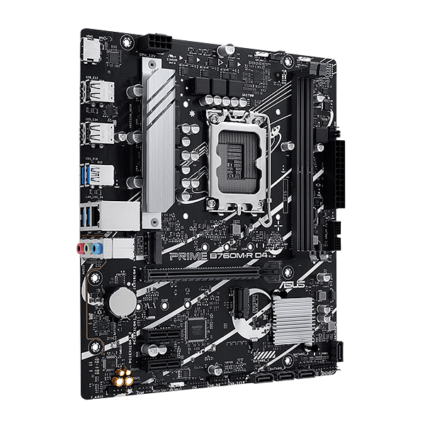 Asus Prime B760MR D4  DDR4  Micro ATX  Placa Base Intel 1700