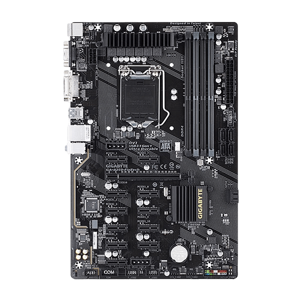 Gigabyte B250FinTech 1151 Bitcoin Mining  Placa Base