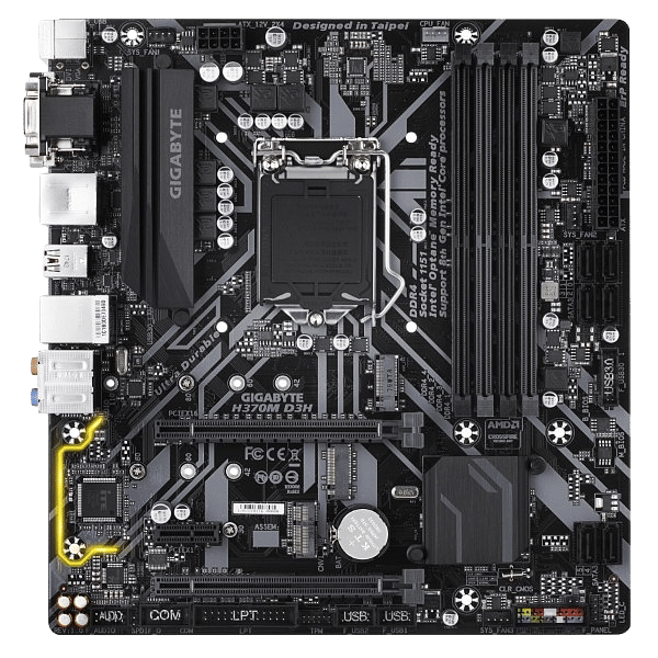 Gigabyte H370M D3H  Placa Base