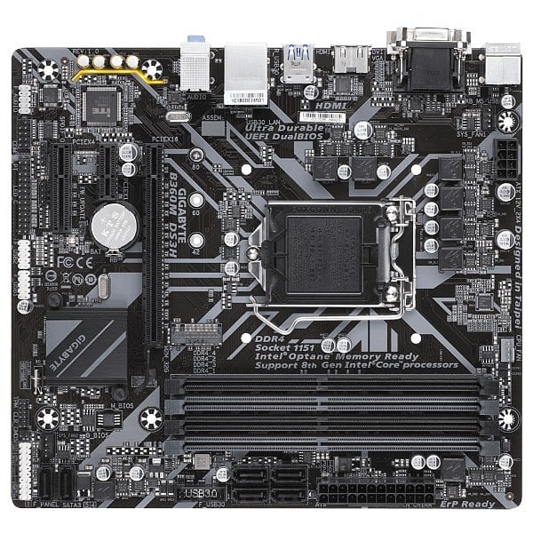 Gigabyte B360MDS3H  Placa Base
