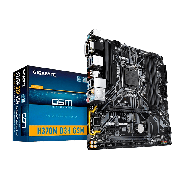 Gigabyte H370MD3H GSM  Placa Base