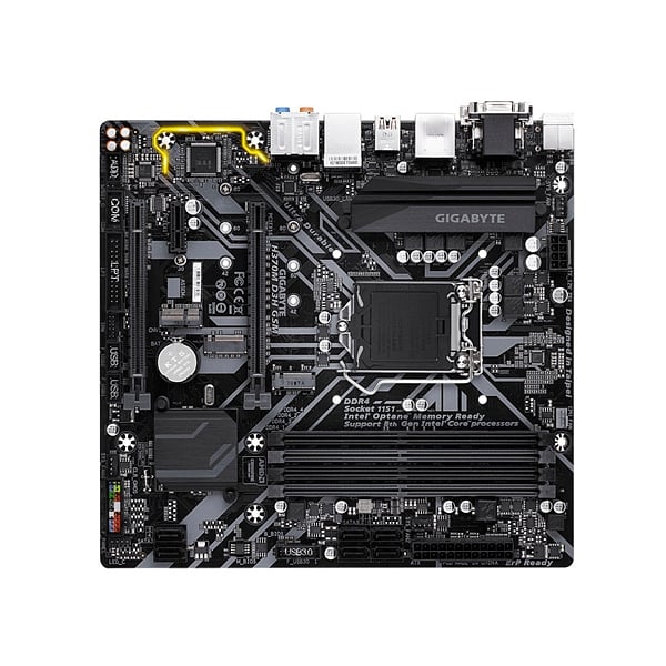 Gigabyte H370MD3H GSM  Placa Base