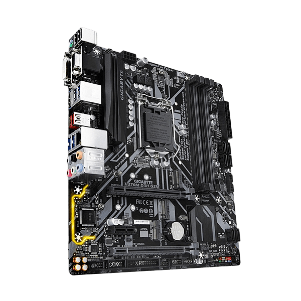 Gigabyte H370MD3H GSM  Placa Base