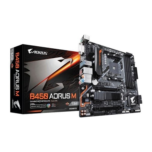Gigabyte B450 Aorus M  Placa Base AM4