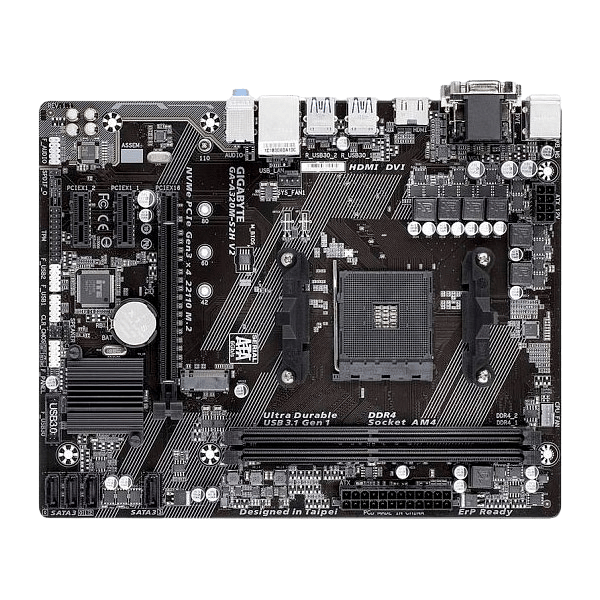 Gigabyte A320MS2H V2  Placa Base