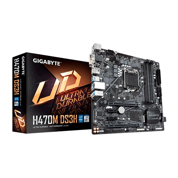 Gigabyte H470M DS3H  Placa Base Intel 1200