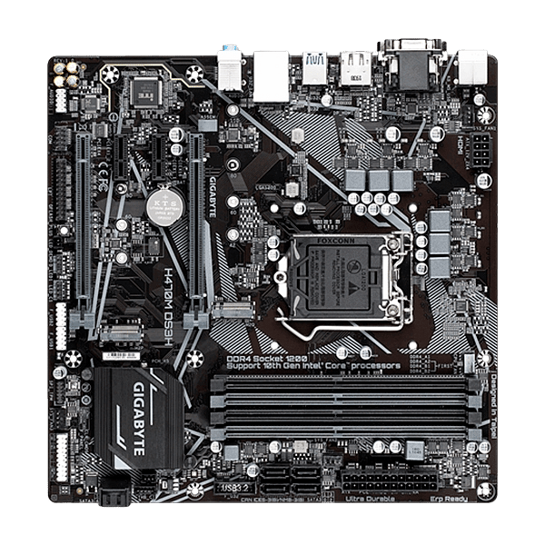 Gigabyte H470M DS3H  Placa Base Intel 1200